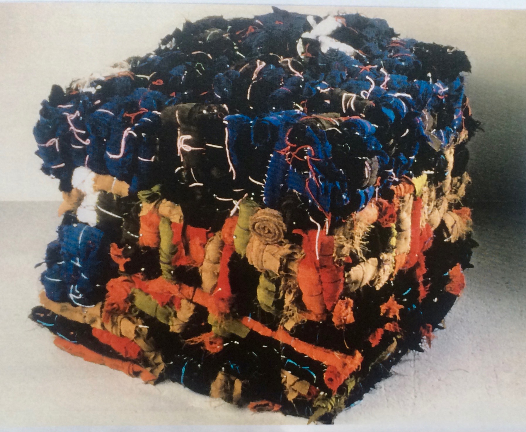 cloth knots and bricks